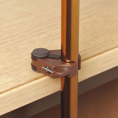 Walking Stick Clip Holder - Brown / Black