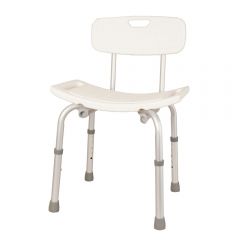 Contour Shower Stool with Backrest