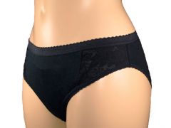 Ladies High Leg Brief with Built in Pad