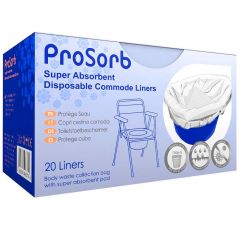 ProSorb Disposable Commode Liners (20 pack)