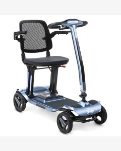 Drive AeroMG folding mobility scooter in silver