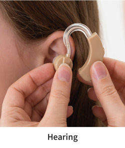 Hearing aids and batteries