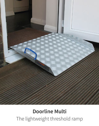 Suitable for almost any doorline, the Doorline Multi ramp