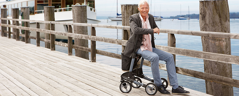 where to buy a rollator with seat