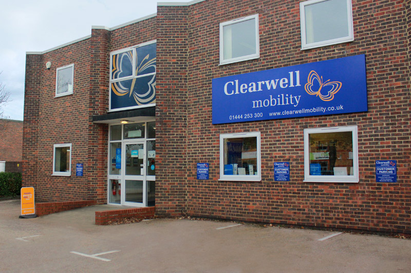 Burgess Hill Showroom | Clearwell Mobility UK
